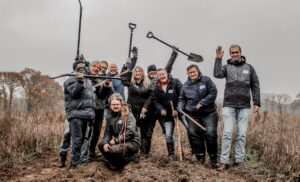 Groupphoto of TrailBlazers at Trees4All event